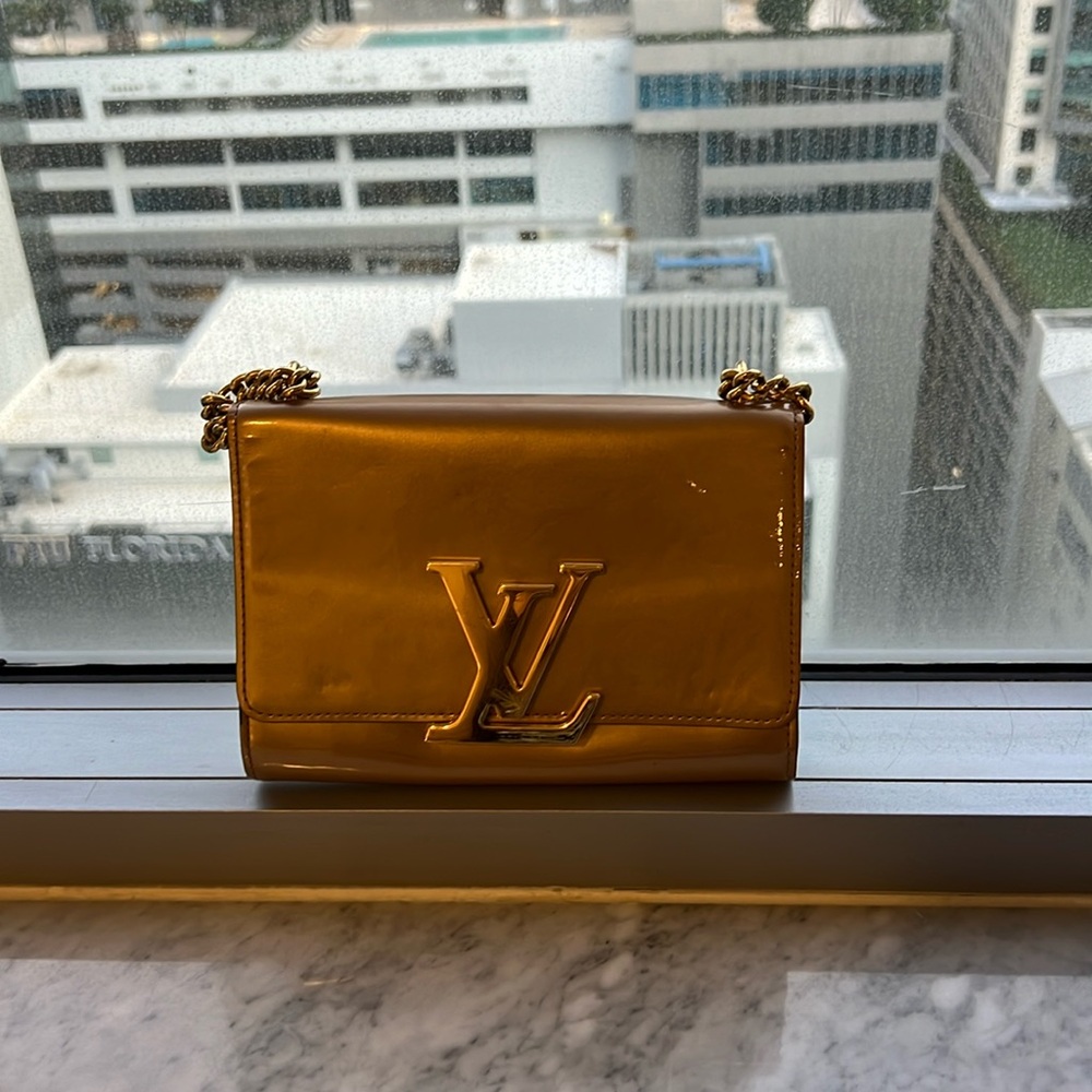 Gold beige, Louis Vuitton purse for sale